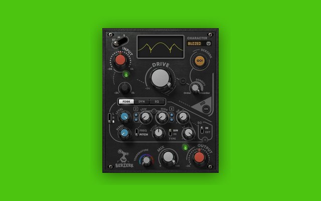 Berzerk Distortion - Free Mixing & Mastering Plugins Plugin