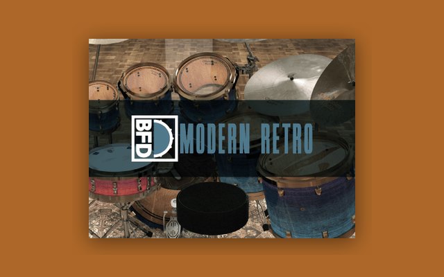 BFD Modern Retro - Paid Plugin Presets/Libraries Plugin