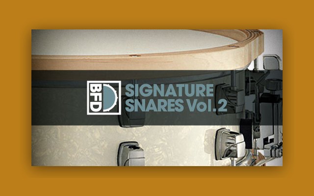 BFD Signature Snares Vol. 2 - Paid Plugin Presets/Libraries Plugin