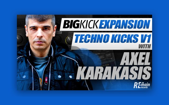 BigKick Expansion V5 - Techno Kicks with Axel Karakasis - Paid Plugin Presets/Libraries Plugin