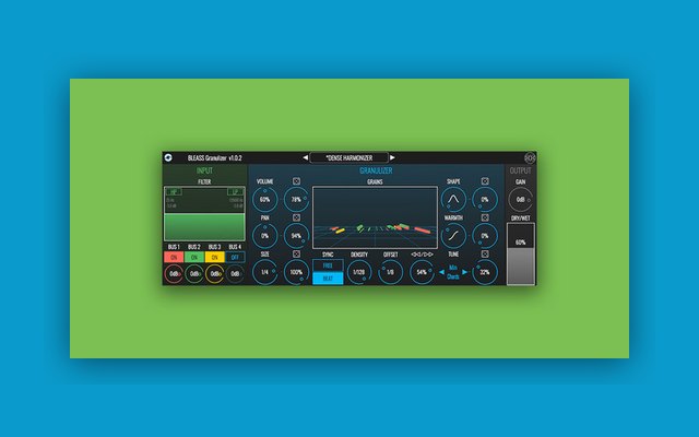 BLEASS Granulizer - Paid Mixing & Mastering Plugins Plugin