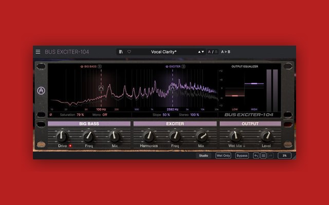 Bus EXCITER-104 - Paid Mixing & Mastering Plugins Plugin