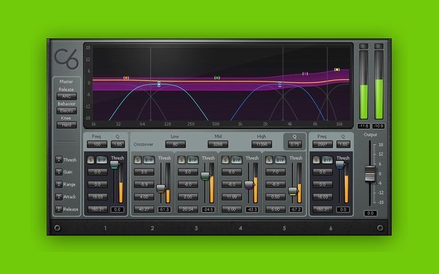 C6 Multiband Compressor - Free Mixing & Mastering Plugins Plugin