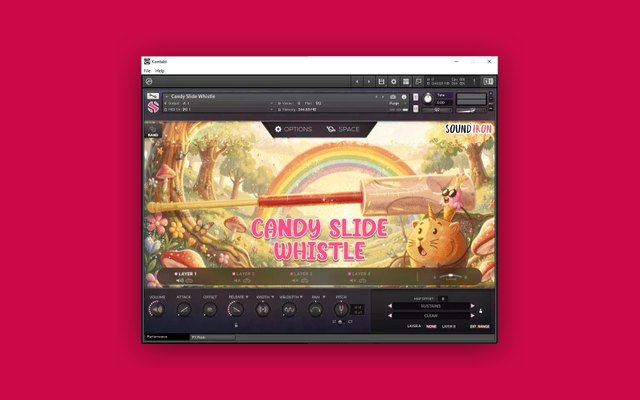 Candy Slide Whistle Pop - Paid Instrument Plugins (VST) Plugin