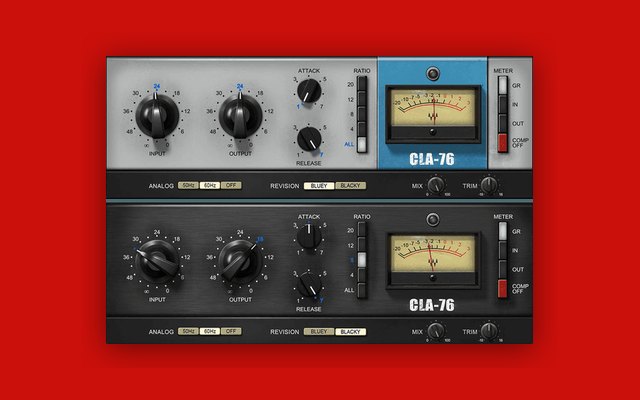 CLA-76 Compressor / Limiter - Free Mixing & Mastering Plugins Plugin