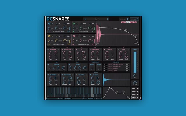 DC Snares - Paid Instrument Plugins (VST) Plugin