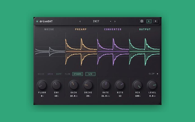 driveDAT - Free Mixing & Mastering Plugins Plugin