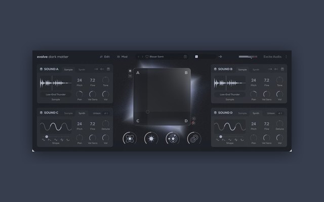 Evolve Dark Matter Lite - Paid Instrument Plugins (VST) Plugin