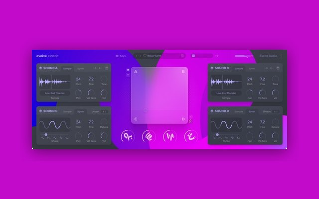 Evolve Elastic Lite - Paid Instrument Plugins (VST) Plugin