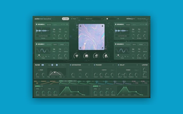 Evolve Nest Acoustics - Paid Instrument Plugins (VST) Plugin