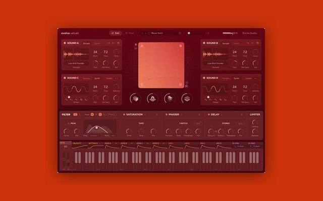 Evolve Velvet - Paid Instrument Plugins (VST) Plugin