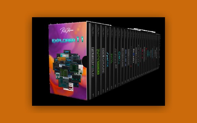 eXplorer 11 Upgrade from 3 Rob Papen Products - Paid Mixing & Mastering Plugins Plugin