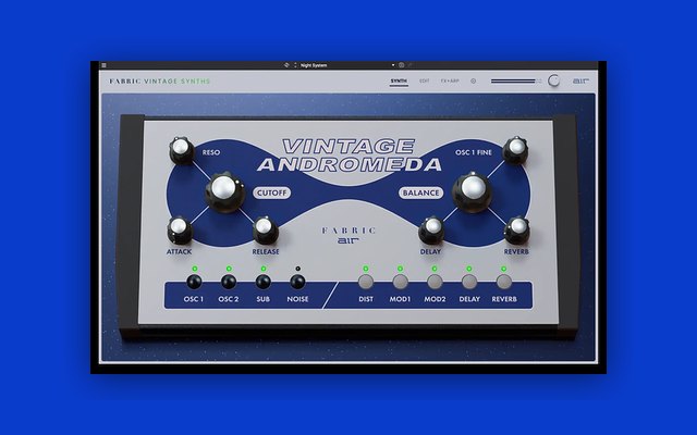 Fabric Vintage Andromeda - Paid Instrument Plugins (VST) Plugin