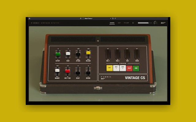 Fabric Vintage CS - Paid Instrument Plugins (VST) Plugin