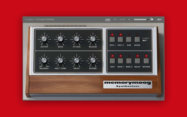 Fabric Vintage Memorymoog - Paid Instrument Plugins (VST) Plugin