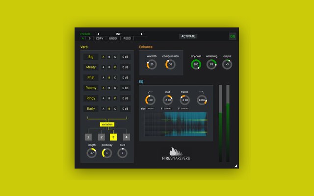 FireSnareVerb - Free Mixing & Mastering Plugins Plugin