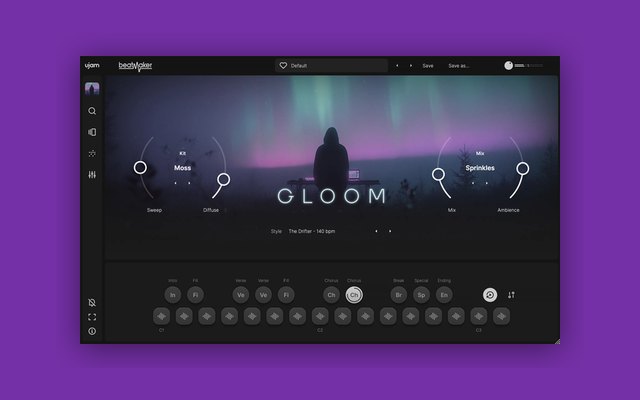 Gloom Loyalty Upgrade from any paid UJAM product - Paid Instrument Plugins (VST) Plugin