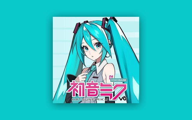 HATSUNE MIKU V6 VOICEBANK - Paid Instrument Plugins (VST) Plugin
