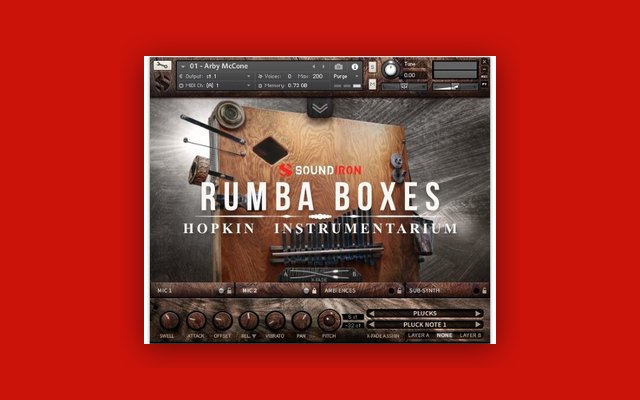 Hopkin Instrumentarium: Rumba Boxes - Paid Instrument Plugins (VST) Plugin