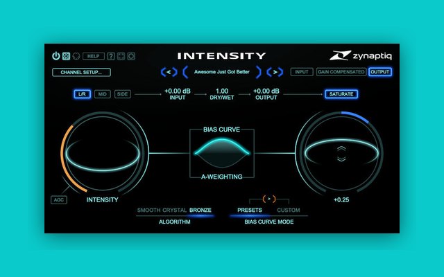 INTENSITY 2 - Free Mixing & Mastering Plugins Plugin