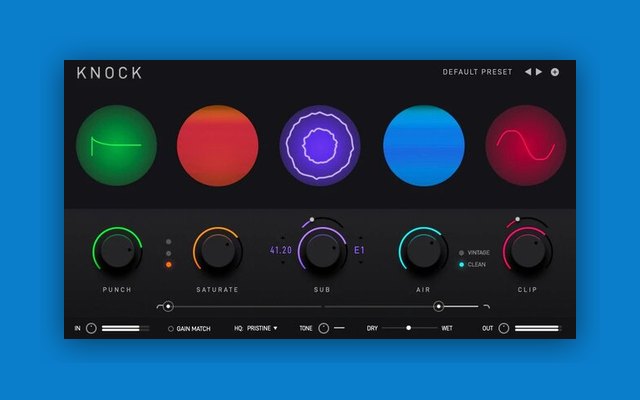 KNOCK - Free Mixing & Mastering Plugins Plugin