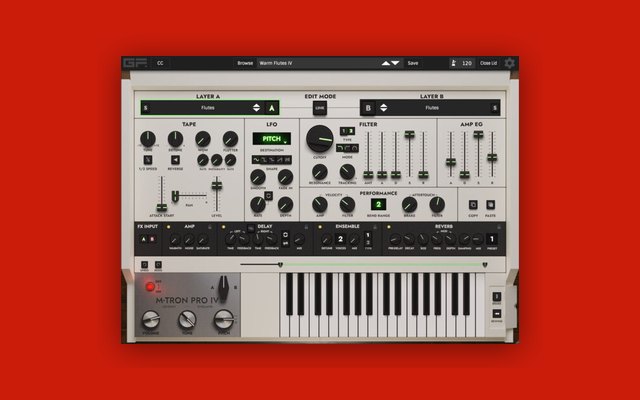M-Tron Pro IV - Paid Instrument Plugins (VST) Plugin