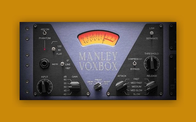 Manley VOXBOX Channel Strip - Free Mixing & Mastering Plugins Plugin
