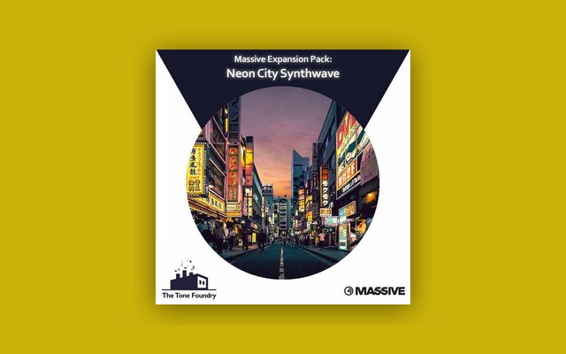 Massive Expansion: Neon City Synthwave - Paid Plugin Presets/Libraries Plugin