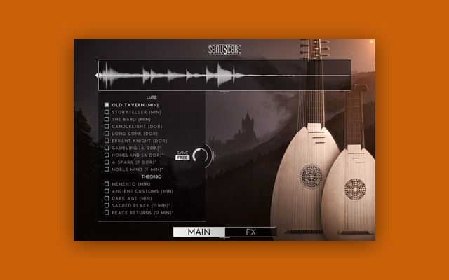Medieval Phrases: Lute & Theorbo - Paid Instrument Plugins (VST) Plugin