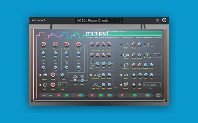 Minipol - Free Instrument Plugins (VST) Plugin