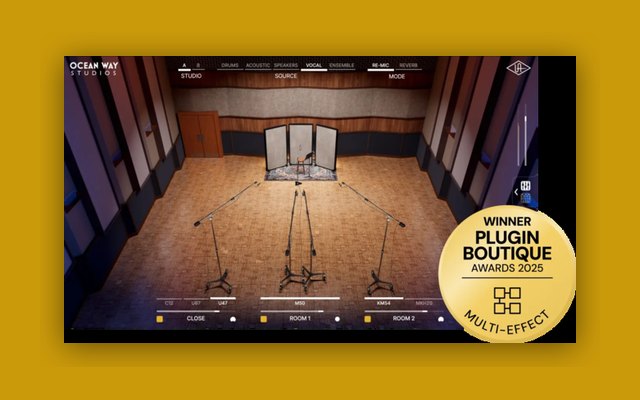 Ocean Way Studios Deluxe - Free Mixing & Mastering Plugins Plugin