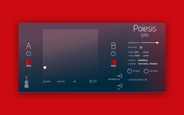 Poiesis Cello - Paid Instrument Plugins (VST) Plugin