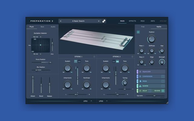 Preparation 2 - Free Instrument Plugins (VST) Plugin