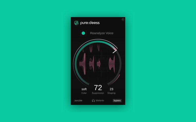 pure:deess - Free Mixing & Mastering Plugins Plugin