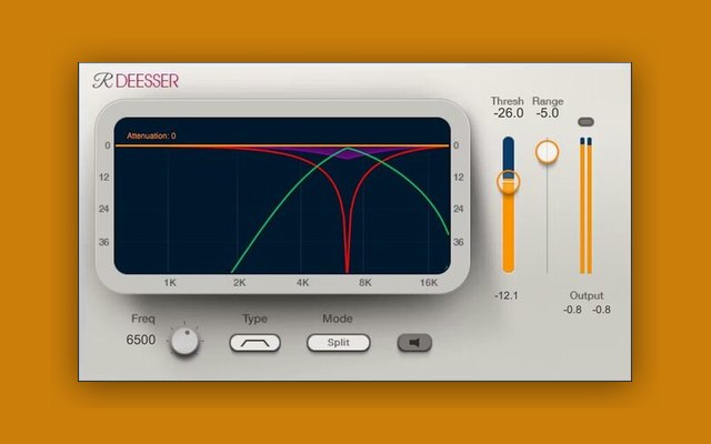 Renaissance DeEsser - Paid Mixing & Mastering Plugins Plugin