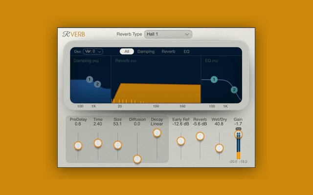 Renaissance Reverb - Free Mixing & Mastering Plugins Plugin