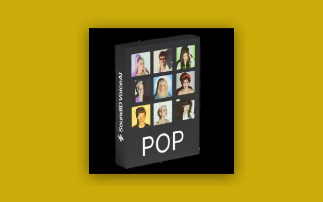 SoundID VoiceAI Pop Voices Expansion Pack - Free Plugin Presets/Libraries Plugin