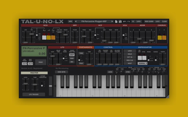 TAL-U-NO-LX Synth - Paid Instrument Plugins (VST) Plugin