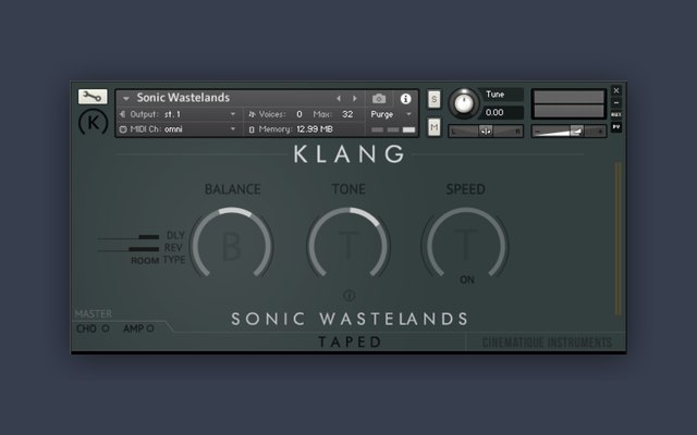 TAPED: Sonic Wastelands - Paid Instrument Plugins (VST) Plugin