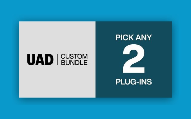 UAD Custom 2 Bundle - Free Mixing & Mastering Plugins Plugin