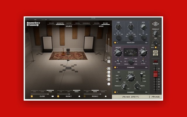 UAD Sound City Studios Plugin - Free Mixing & Mastering Plugins Plugin