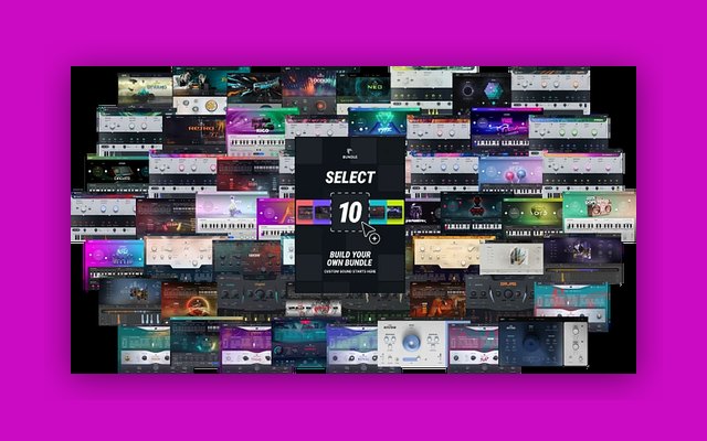 UJAM SELECT 10 Bundle - Free Mixing & Mastering Plugins Plugin