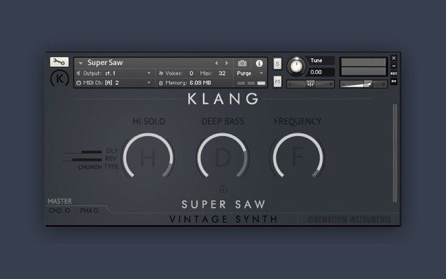 VINTAGE SYNTH: Super Saw - Paid Instrument Plugins (VST) Plugin