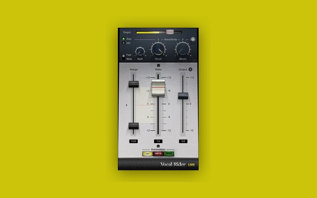 Vocal Rider - Free Mixing & Mastering Plugins Plugin